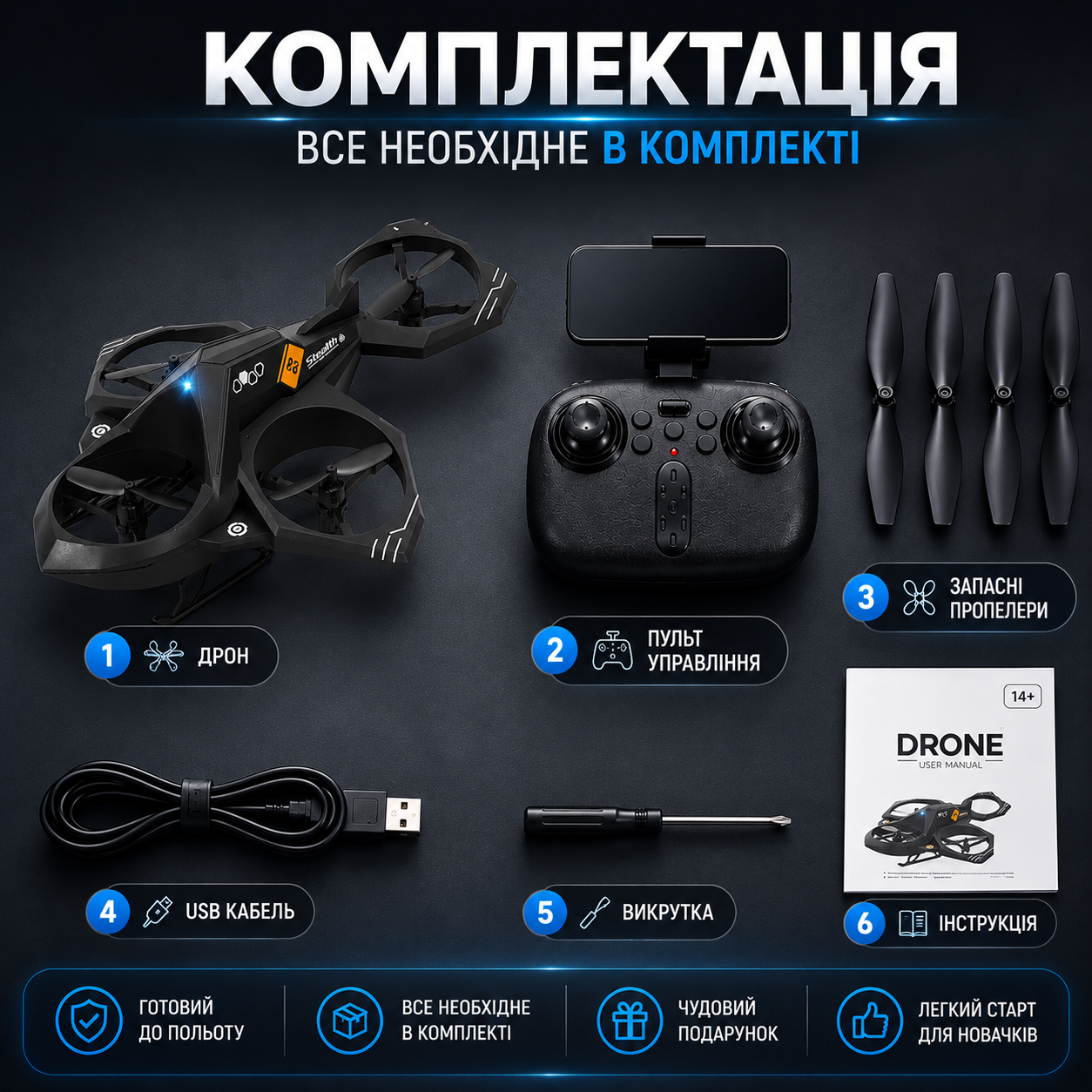 Комплект дрона